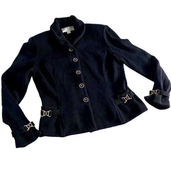 St. John by Marie Grey Savannah Knit Jacket - Picture 1 of 5